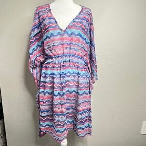 Rays & Waves Chiffon Beach Pool Swimsuit Cover